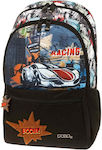 Polo Minor Racing School Bag Backpack Elementary, Elementary Multicolored