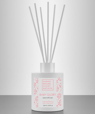 Sanko Scent Αρωματικό Χώρου με Sticks Baby Glory 87594 125ml