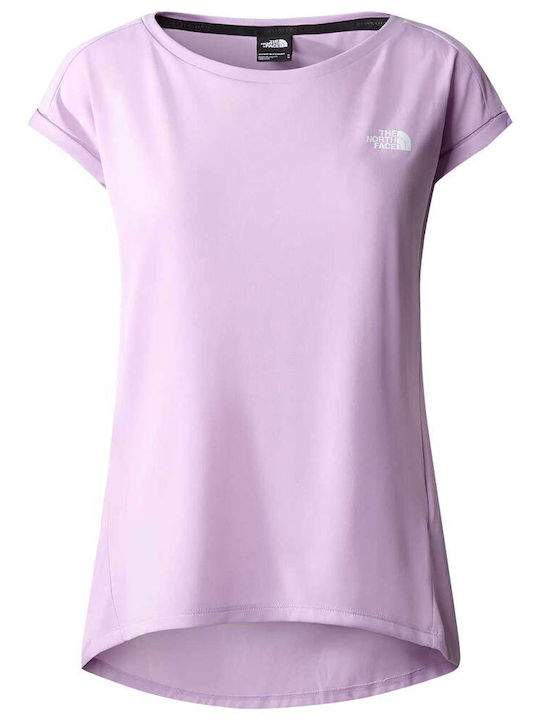 The North Face Tanken Tank Damen Sportlich T-shirt Flieder