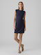 Vero Moda Sommer Mini Kleid Marineblau