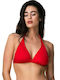 Bikini Τριγωνάκι D Cup Κόκκινο