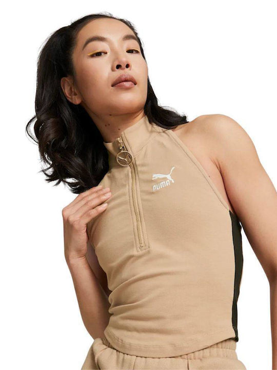 PUMA T7 Μπλούζα Dusty Tan