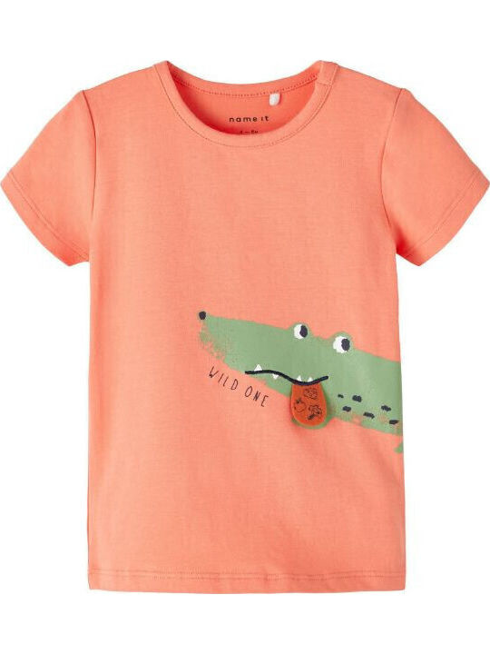Name It Παιδικό T-shirt Πορτοκαλί