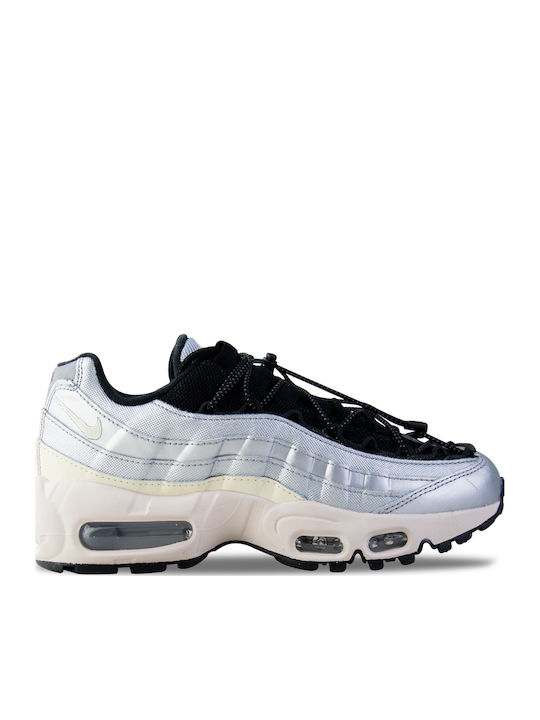 Air Max 95 Дамски Сникърси Металически Сребърни / Алабастър