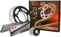 DID Chain & Sprocket Kit (16-45-525ZVMX) for Yamaha Tracer 900 2018-2020