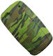 Silicone Car Key Cover Case with 3 Buttons for Seat / Skoda / VW Green