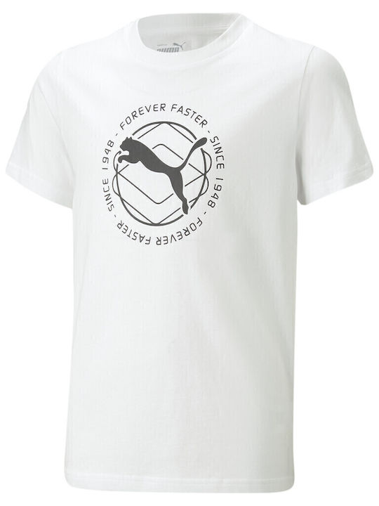 PUMA Kids' T-shirt White