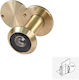 Amig Peephole with Diameter 14mm for Door Thickness 35-60mm Gold