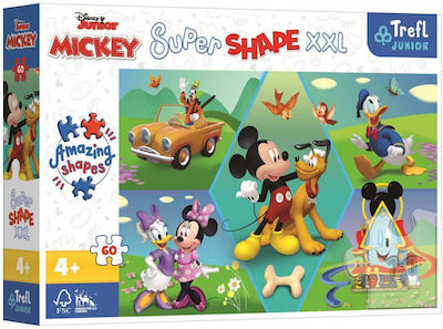 Kinderpuzzle Mickey für 4++ Jahre 60pcs Trefl