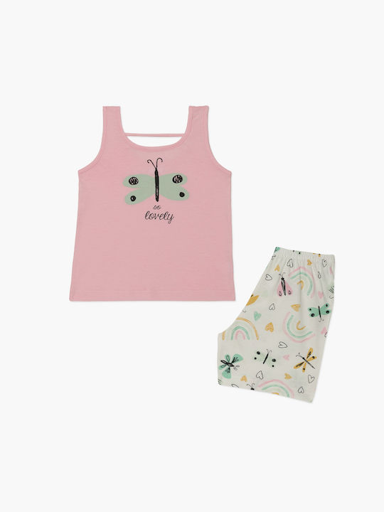 Minerva Butterflies Set Top & Bottom Kids Summe...