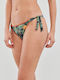 Dimka Palmhills Bikinihosen Slip mit Schnürung