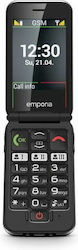 Emporia V228 Dual SIM Mobil cu Buton Mare Negru