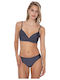 Protest Bikini Set Triangle Top & Slip Bottom with Adjustable Straps Gray