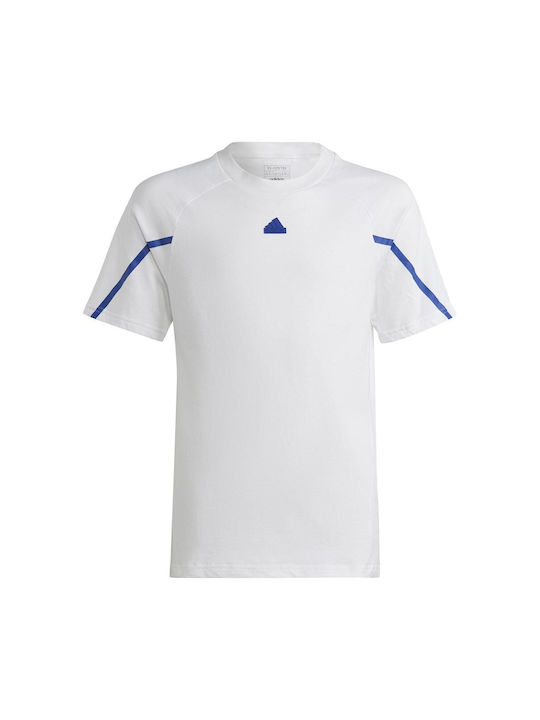 Adidas Παιδικό T-shirt Λευκό