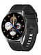 Oromed Fit 7 Pro 46mm Αδιάβροχο Smartwatch με Παλμογράφο (Μαύρο)