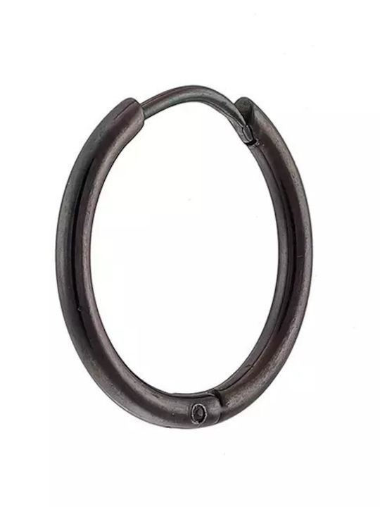 Oxzen Men's Single Earring Hoop made of Steel G...