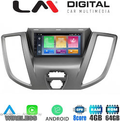 LM Digital Car Audio System for Ford Transit / Transit Custom / Tourneo Custom 2014+ (Bluetooth/USB/WiFi/GPS) with Touch Screen 6.8"