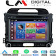 LM Digital Car Audio System for Kia Sportage 2010-2015 (Bluetooth/USB/AUX/WiFi/GPS)