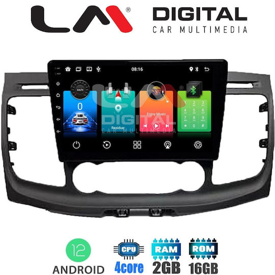 LM Digital Auto-Audiosystem für Ford Transit / Tourneo / Transit Custom / Tourneo Custom / Tourneo Courier / Kurier / Transit Kurier 2018+ (Bluetooth/USB/WiFi/GPS/Apple-Carplay/Android-Auto) mit Touchscreen 9"