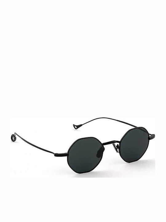 Eyepetizer Woody Sunglasses Μαύρα with Metal Frame & Black Lens
