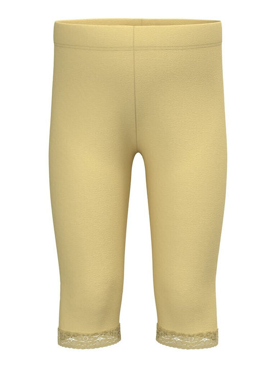 Name It Kids Legging Capri Yellow