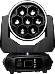 Fos Technologies Moving Light Wash LED DMX with Robotic Head Scorpio RGBW