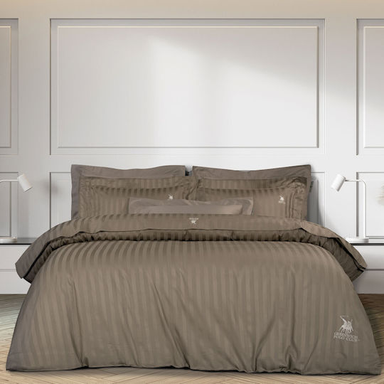 Greenwich Polo Club 2156 Σετ King Size 4τμχ 270x280εκ. Χακί