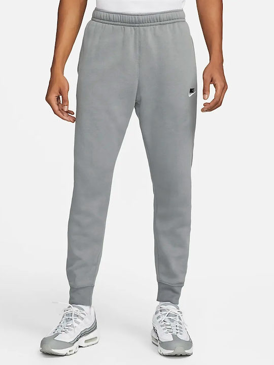 Nike Παντελόνι Φόρμας με Λάστιχο Γκρι