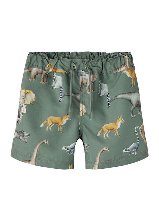 Name It Kids Swimwear Swim Shorts Green