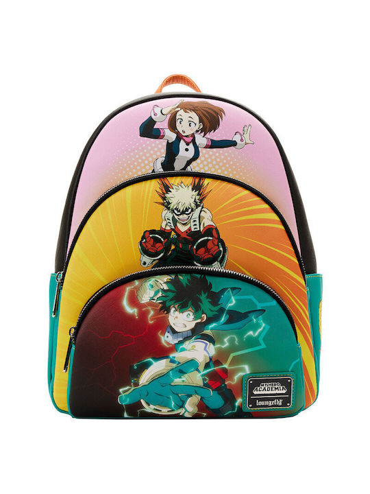 Loungefly My Hero Academia School Bag Backpack Elementary, Elementary Multicolored