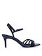 Tamaris Anatomic Women's Sandals Navy Blue with Thin Medium Heel