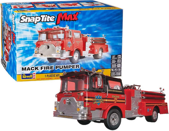 Revell Mack Fire Pumper Modeling Figure Truck in Scale 1:32