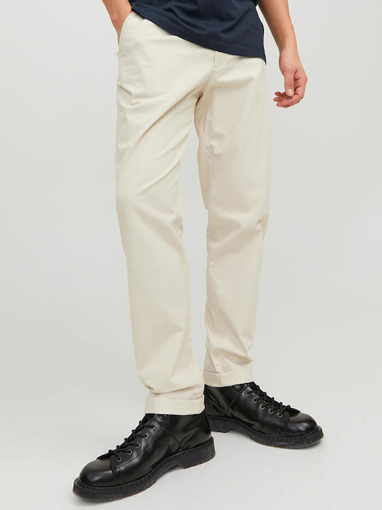 Jack & Jones Marco Παντελόνι Chino Εκρού
