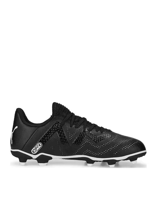 PUMA Future Play Kids Molded Soccer Shoes Black / White