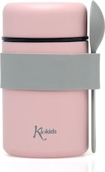 Kiokids Baby Thermoskanne für Speisen Edelstahl 500ml