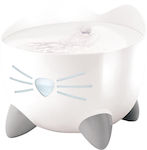 Catit Pixi Automatic Cat Waterer Fountain White 2.5lt