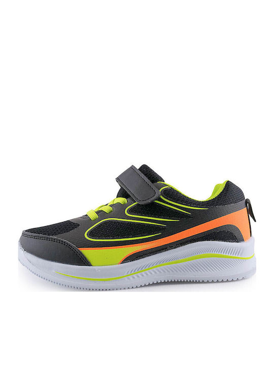 Παιδικά Sneakers με Σκρατς Μαύρα