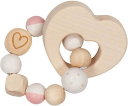 Goki Baby Toy Touch Ring Heart" made of Wood