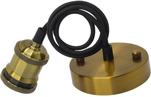 Optonica Pendant Light Gold with Socket E27