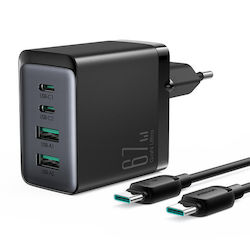 Joyroom TCG02 67W με Καλώδιο USB-C - USB-C Joyroom TCG02 67W με Καλώδιο USB-C - USB-C