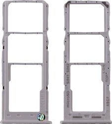 Samsung Υποδοχή Κάρτας Sim Λευκό για Samsung A236B Galaxy A23 5G