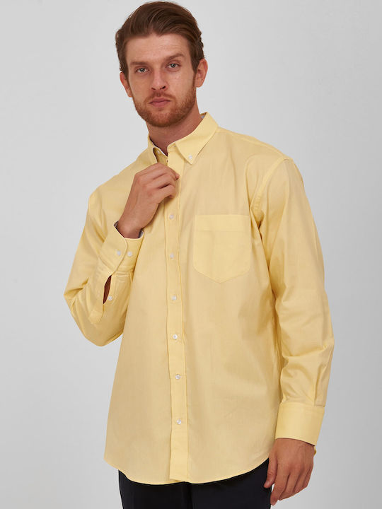 Button down modern fit Winfield Yellow shirt