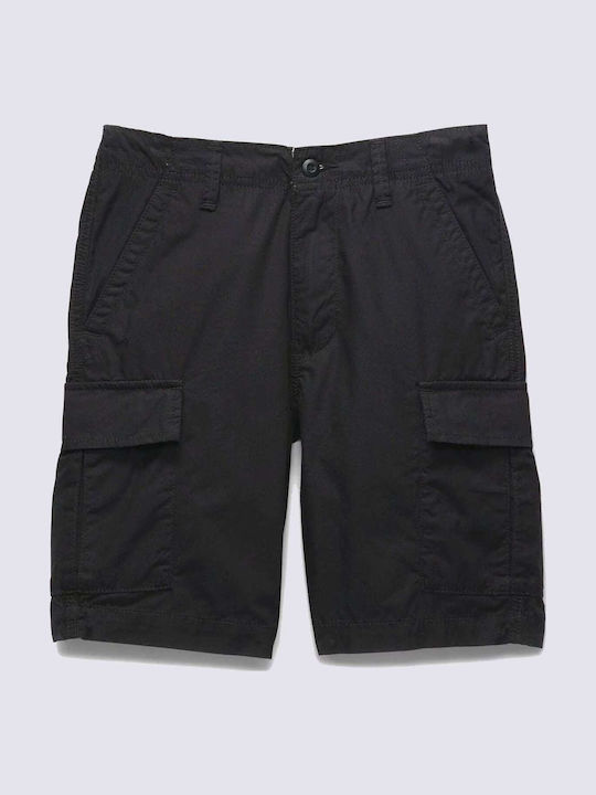 Kinder-Shorts/Bermudas Stoff Schwarz