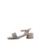 Marco Tozzi Women's Sandals with Chunky Low Heel Nude