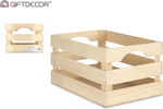 13-82985 Wooden Crate 30x30cm