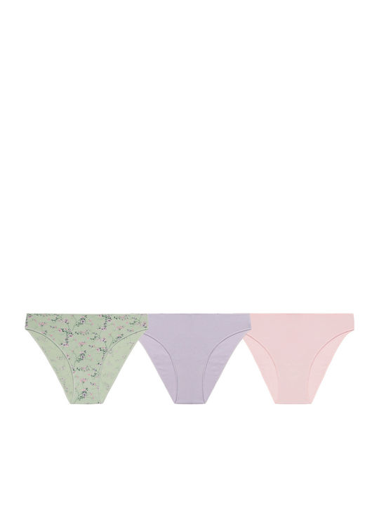 Minerva Fimelle Γυναικεία Slip 3Pack
