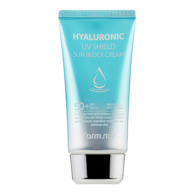 Farm Stay Hyaluronic UV Shield Sun Block Αντηλιακή Κρέμα Προσώπου SPF50 70gr