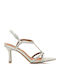 Leather Sandals Silver
