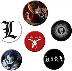 Abysse Badge Death Note Set of Game Tokens BP0641