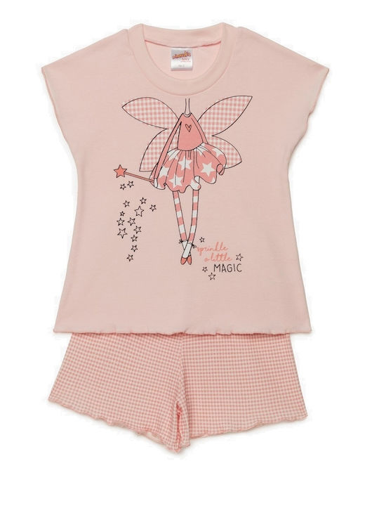 Minerva Pijama pentru copii De vară Roz